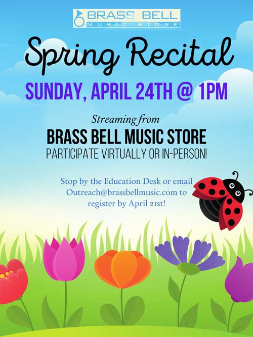 Brass Bell Spring Student Recital!