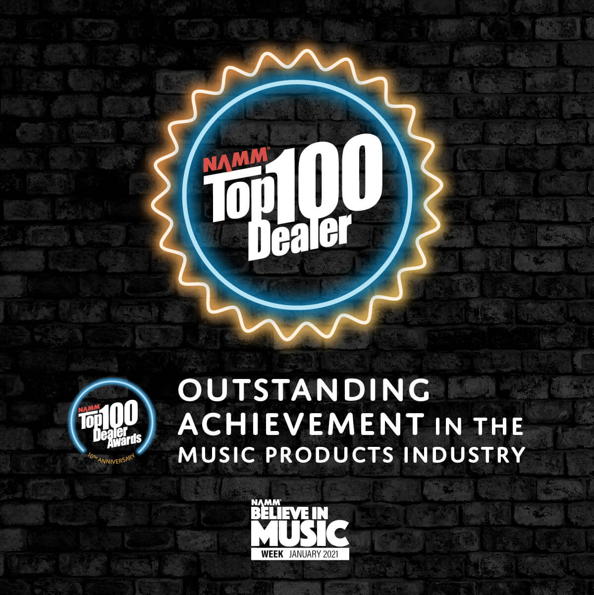 NAMM Top 100 Dealer