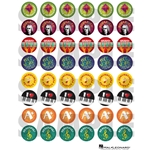 Hal Leonard HL00296815 Music Award Stickers