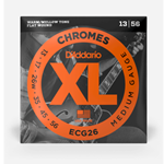 D'Addario ECG26 13-56 Chromes Flatwound Medium Strings