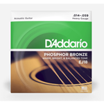 D'Addario EJ18 Heavy 14-59 Phosphor Bronze