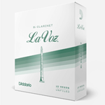 D'Addario LV10BCLHD 10 HARD Bb Clarinet Reeds