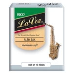 Lavoz LV10ASXMSF 10 MED SOFT Eb Alto Sax Reeds