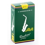 Vandoren SR2625 10 JAVA Alto Sax Reeds #2.5