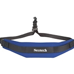 Neotech SSSRL SOFT SAX STRAP ROYAL BLUE W/ SWIVEL HOOK