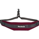 Neotech SSSW SOFT WINE-RED SAX STRAP W/ SWIVEL HOOK