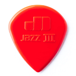 Dunlop 47P3N Nylon Jazz III Picks, 6 Pack