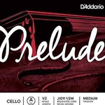 D'Addario J101112M Prelude 1/2 Cello Single A String - Single String ONLY