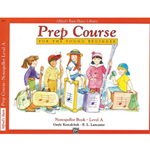 Basic Piano Prep Course: Note A (Notespeller) -