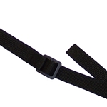 Conn-Selmer 564 Neck Strap, Alto / Tenor Sax, Black Nylon, vinyl coated hook