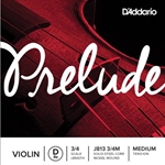 D'Addario J8133/4M Prelude 3/4 Violin D String, MED