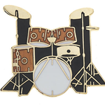 AIM Gifts 52B Drum Red Pin