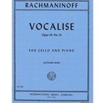 Rachmaninoff - Vocalise For Cello - Cello