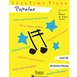 FPA Show-Time Piano 2A Popular - Faber Piano Adventures - piano