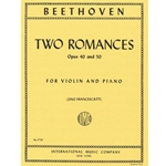Two Romances Opus 40 & 50 - Violin