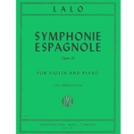 Symphonie Espagnole, Opus 21 VLN /PNO - Violin