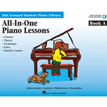 Hal Leonard Piano Lessons - Book A All-in-One Book with Audio - Piano Method