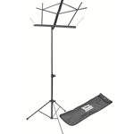 SM7 On Stage Black Stand w/ Brass Bell Logo