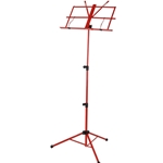 Strukture SMS1XRD Deluxe Folding Music Stand Red