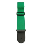 Henry Heller HPOL-GRN Green Guitar Strap w/ BB Logo