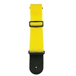 Henry Heller HPOL-YEL Yellow Guitar Strap w/ BB Logo