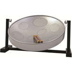 Panyard W1084 Jumbie Jam Tabletop Steel Drum Silver
