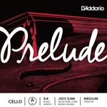 D'Addario J101134M Prelude 3/4 Cello A String, MED