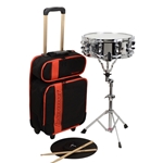 Ludwig\Musser LE2477RBR Snare Drum Kit with rolling bag