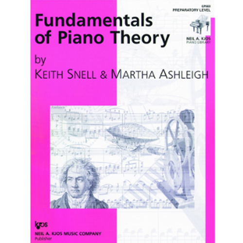 Brass Bell Music Store Fundamentals of Piano Theory Prep piano