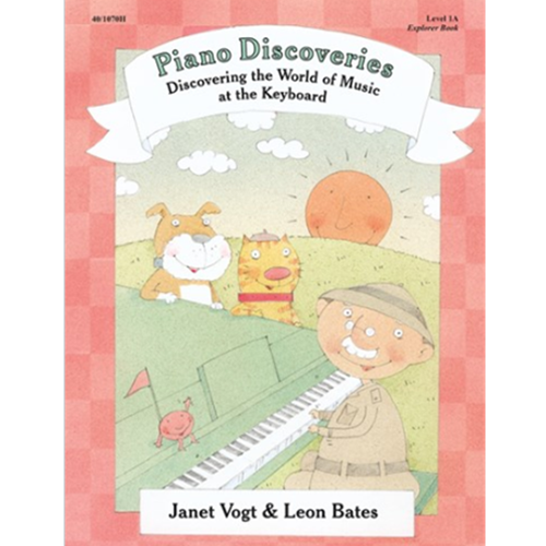 Brass Bell Music Store Piano Discoveries 1A Explorer Book piano