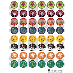 Hal Leonard HL00296815 Music Award Stickers