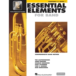 Essential Elements for Band Bk 1 - TC Baritone - Bari T.C.