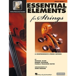 Essential Elements for Strings Bk 1, Cello, w/ EEi - Cello