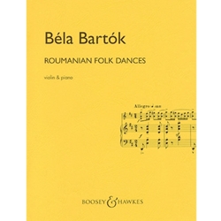 Roumanian Folk Dances - Violin