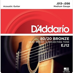 D'Addario ACOUSTIC 13-56 80/20 Bronze