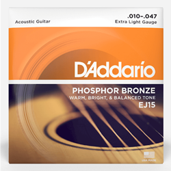 D'Addario ACOUSTIC 10-47 Phosphor Bronze