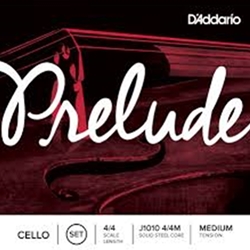 D'Addario J10104/4M Prelude 4/4 Cello String Set, Steel Core