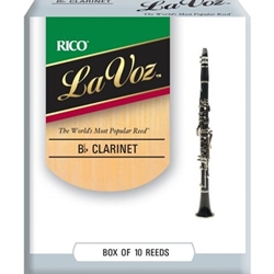 D'Addario LV10BCLMSF 10 MED SOFT Bb Clarinet Reeds