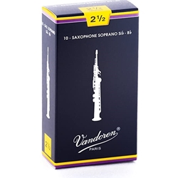 Vandoren SR2025 10 Soprano Sax Reed #2 1/2