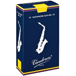 Vandoren SR2125 10 Eb Alto Sax Reeds #2.5