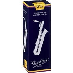 Vandoren SR242 5 Bari Sax Reeds #2