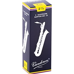 Vandoren SR2425 5 Bari Sax Reeds #2.5