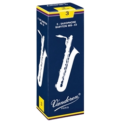 Vandoren SR2435 5 Bari Sax Reeds #3.5