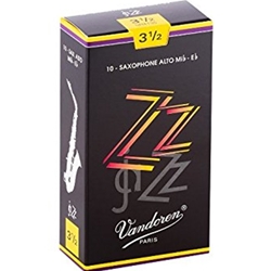 Vandoren SR4135 #3 1/2 ZZ Alto Sax Reeds, Box of 10
