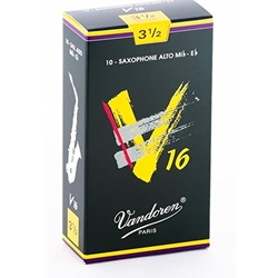 Vandoren SR7035 10 V16 Alto Sax Reeds #3.5
