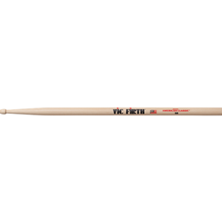 Vic Firth 5BWOOD 5b Hickory Sticks, Wood Tip