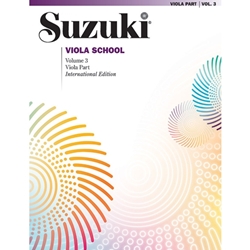 Suzuki Viola School Viola Part, Volume 3: Revised -