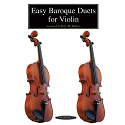 Easy Baroque Duets for Violin [Violin] - 2 Violins