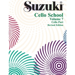 Suzuki Cello School Cello Part, Volume 7: Revised/International Edition -