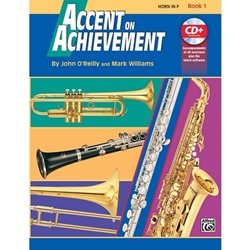 Accent on Achievement, Book 1 - F Horn -